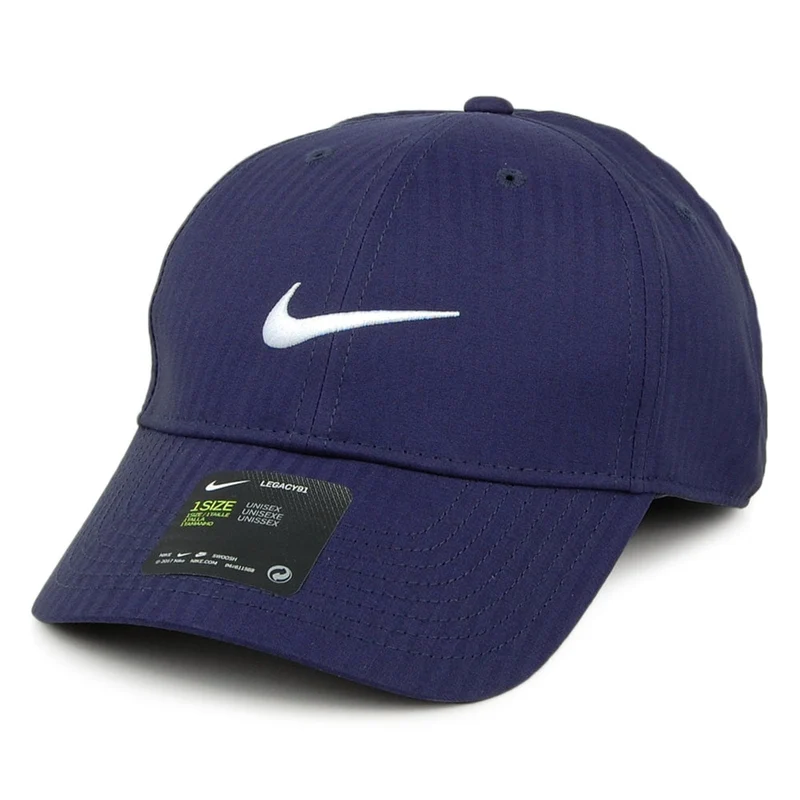 Nike Golf Legacy 91 Tech Tonal Stripes Baseball Cap - Marineblau