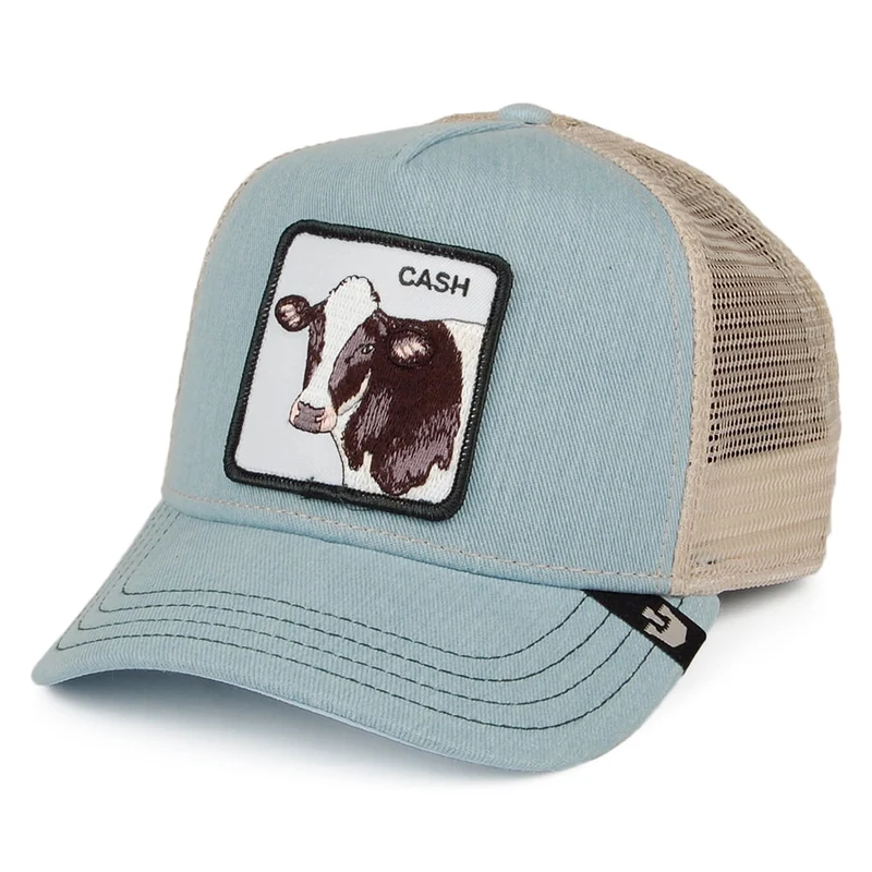 Goorin Cash Cow Trucker Cap - Hellblau