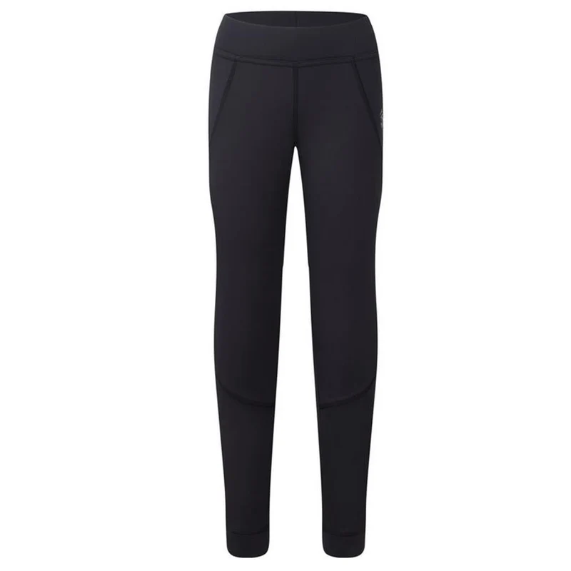 Trollkids- Girls Rondane Winter Tights- black