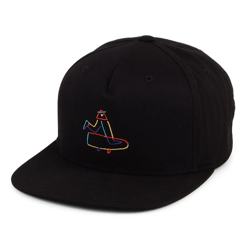 Brixton Lucas Beaufort MP Snapback Cap - Schwarz