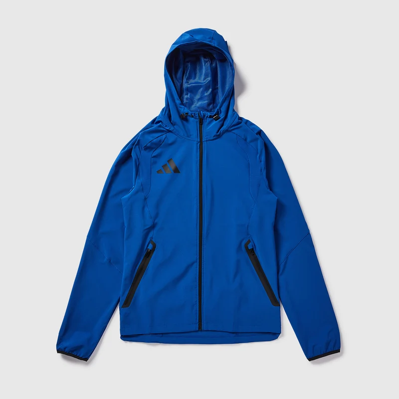 adidas Tiro Travel Slim-Fit Windbreaker mit Kapuze