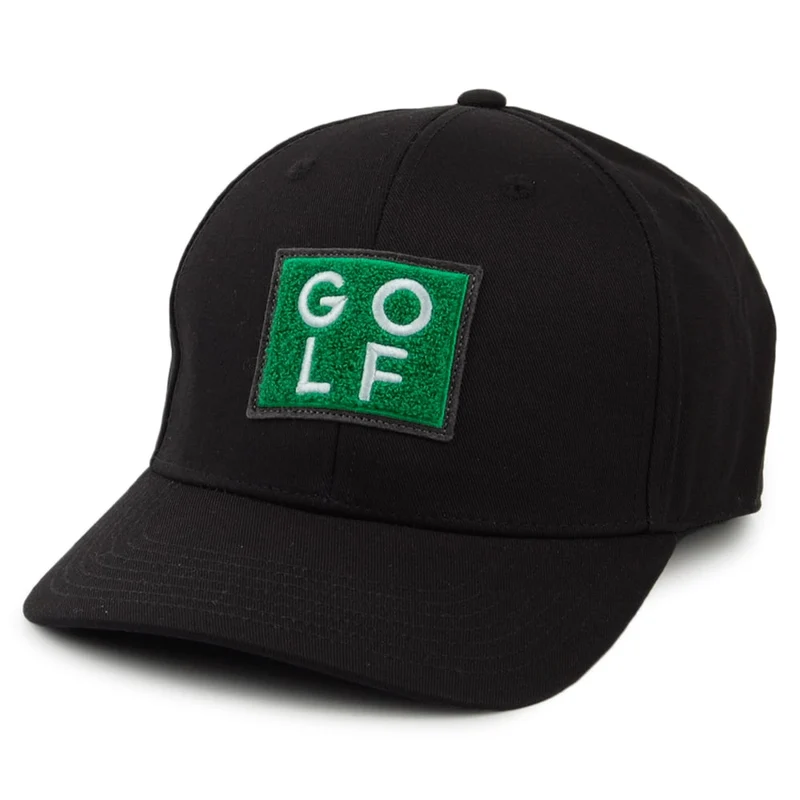 Adidas Golf Turf Baseball Cap aus Baumwolle - Schwarz
