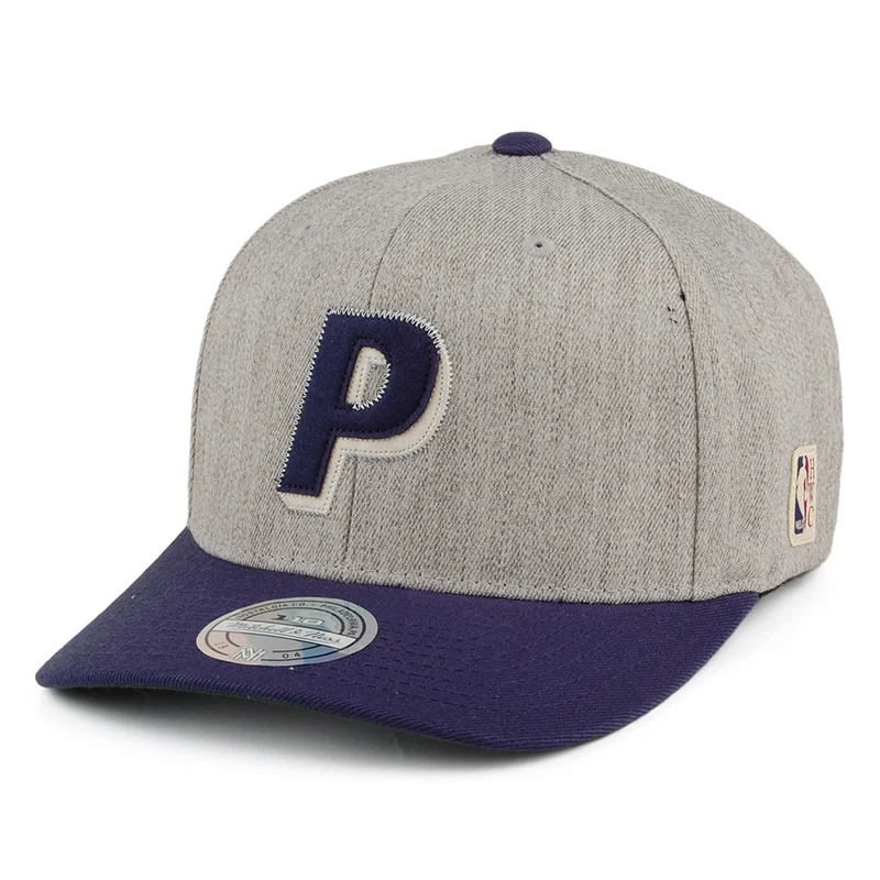 Mitchell & Ness Indiana Pacers Snapback Cap - Hometown - Grau-Marineblau