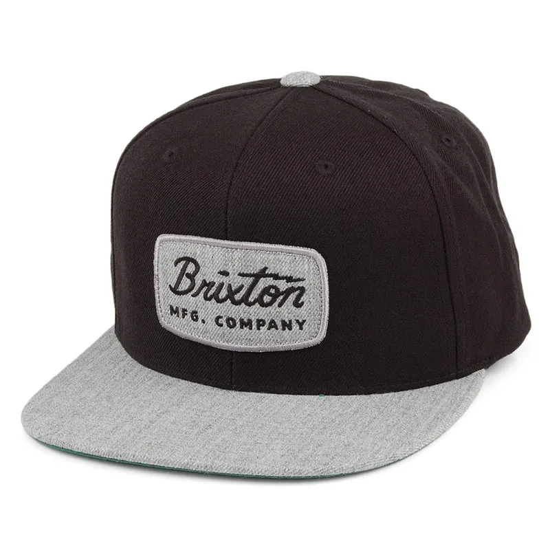 Brixton Jolt Snapback Cap - Schwarz-Grau