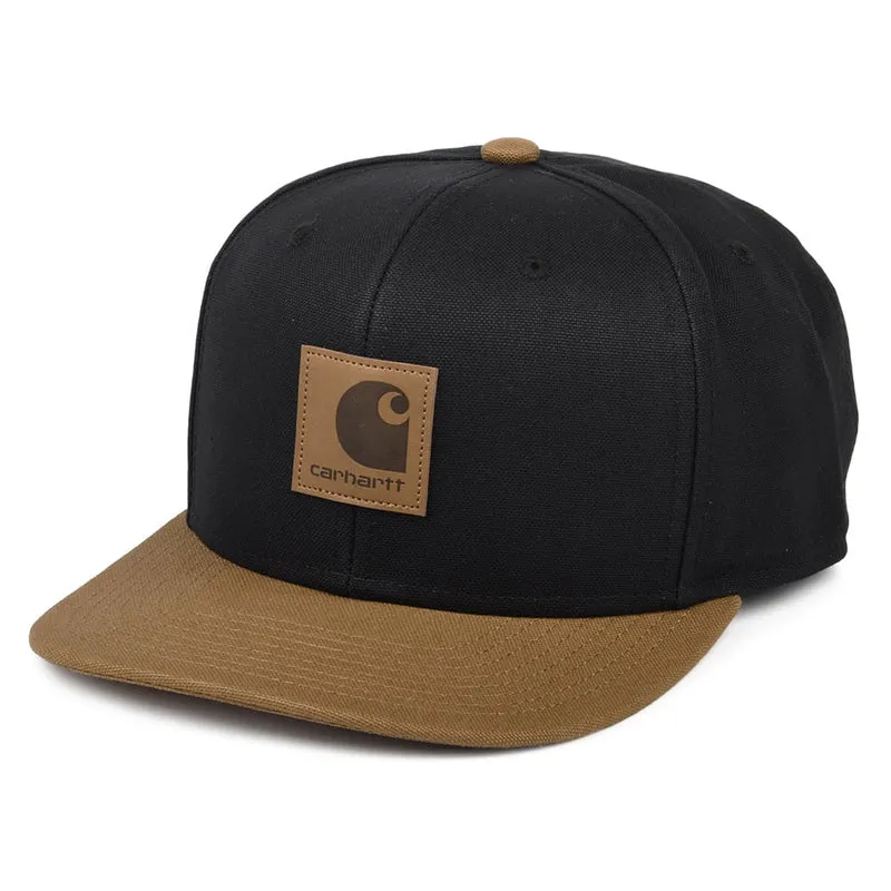 Carhartt WIP zweifarbige Snapback Cap - Schwarz-Braun