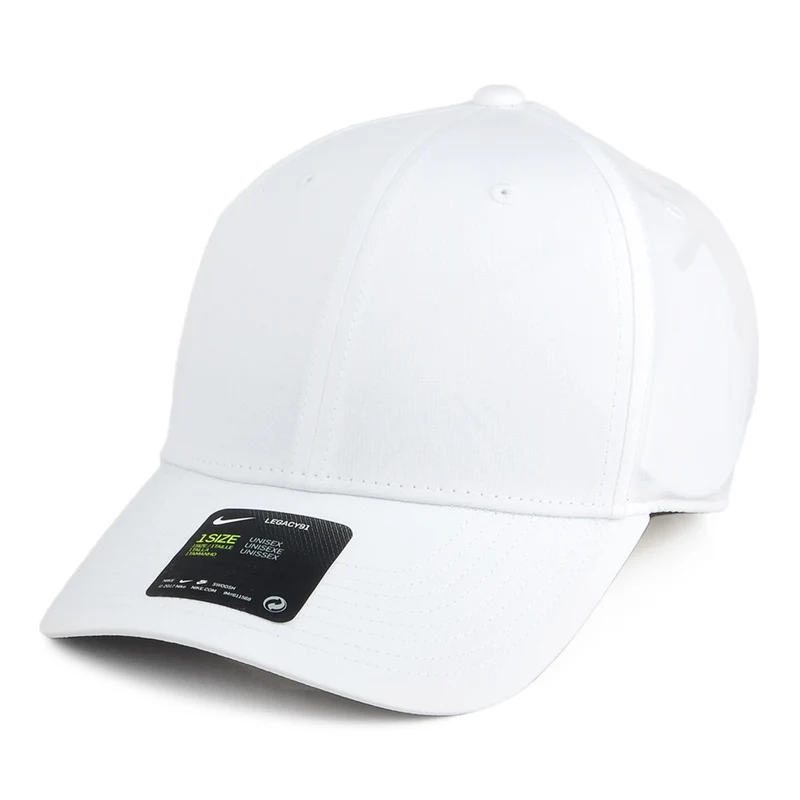 Nike Golf Legacy 91 Tech Unbedruckte Baseball Cap - Weiß