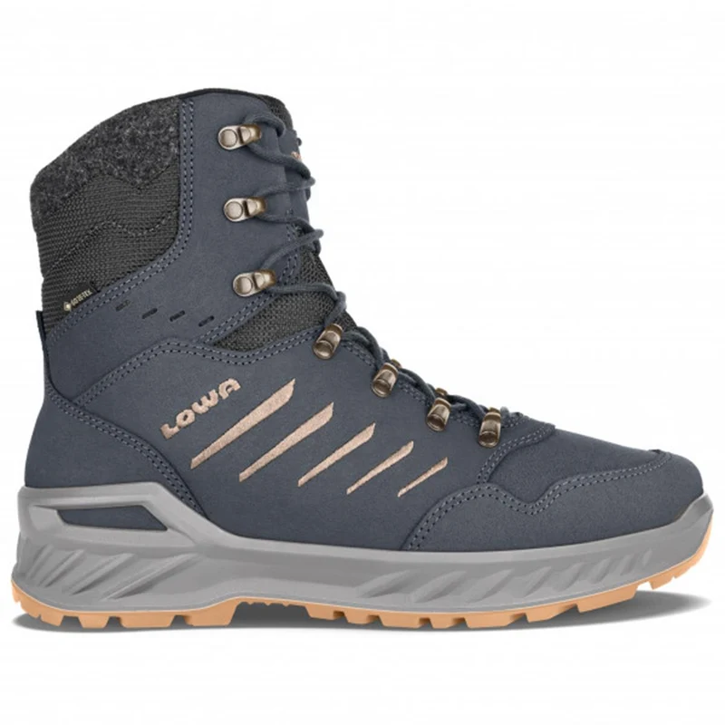 Lowa Nabucco GTX Winterstiefel stahlblau / beige