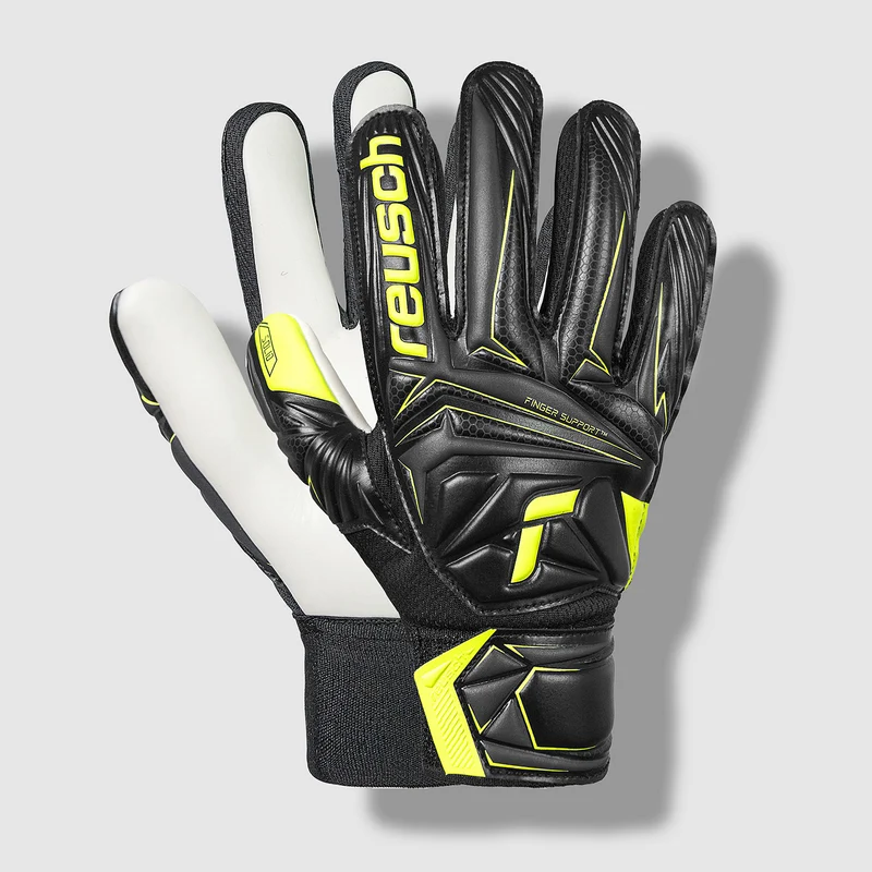 Reusch Kids Attrakt Starter Solid Finger Support GK Gloves