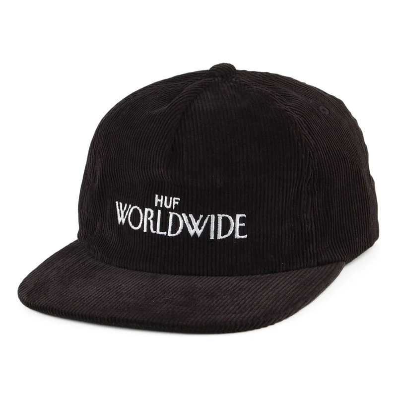 HUF Archive Kord Strapback Cap - Schwarz