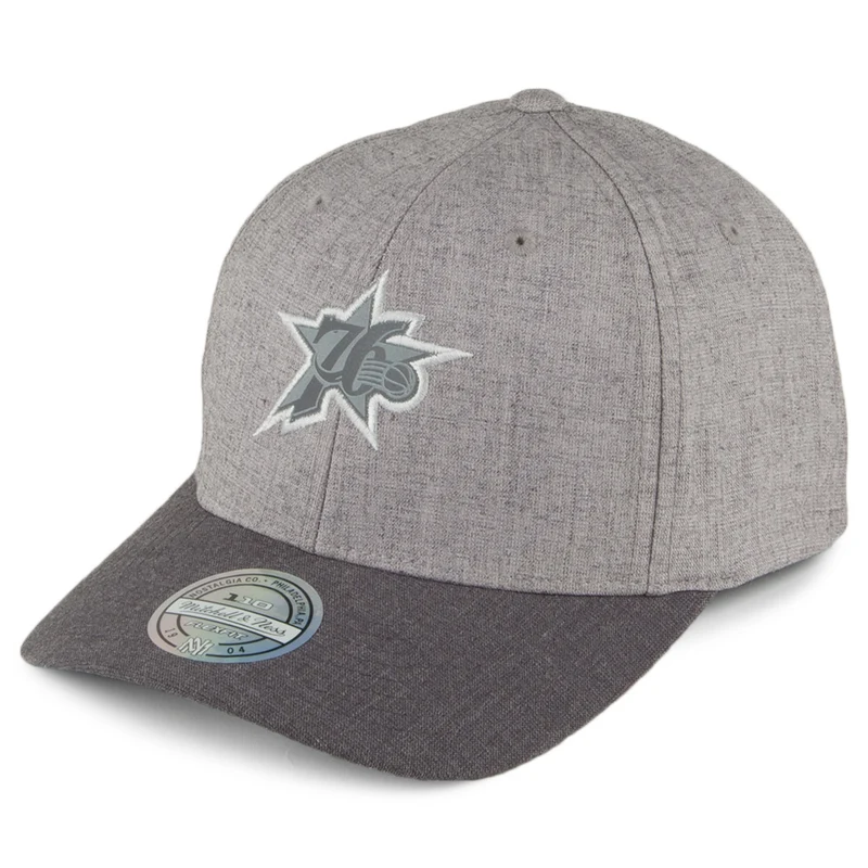 Mitchell & Ness Philadelphia 76ers Snapback Cap - Beam 110 - Grau