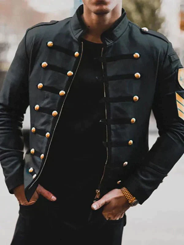 Stehkragen Herrenjacke mit modernem Schnitt – Herbstedition Rafael