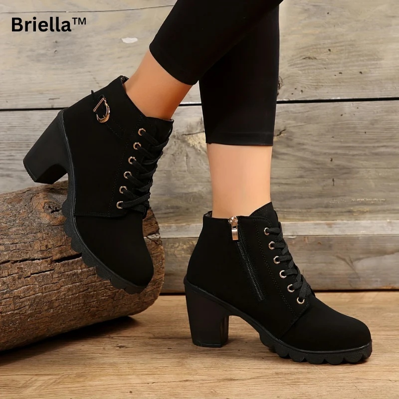Herbstliche Orthopädische Damen Stiefeletten – Celesta