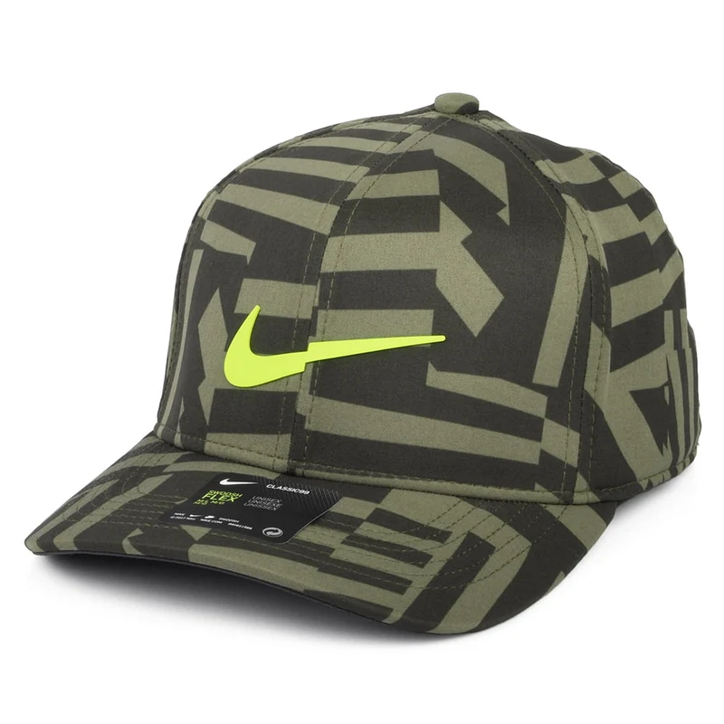 Nike Golf Classic 99 US Open Baseball Cap - Olivgrün-Gelb
