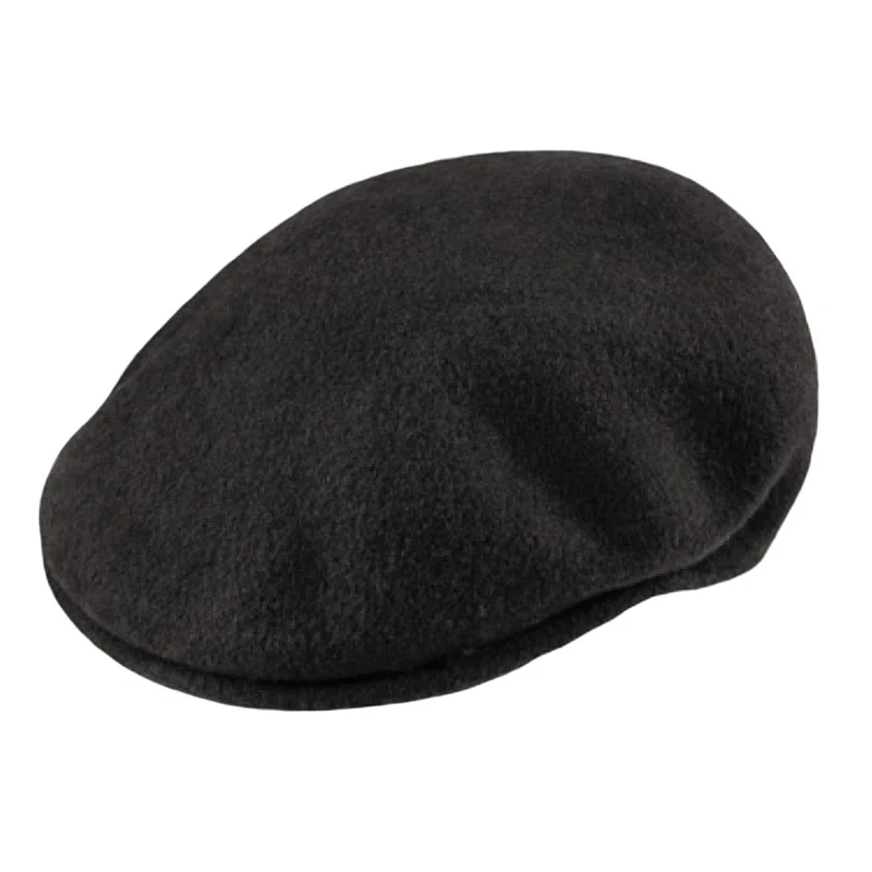 Kangol 504 Schiebermütze aus Wolle - Schwarz