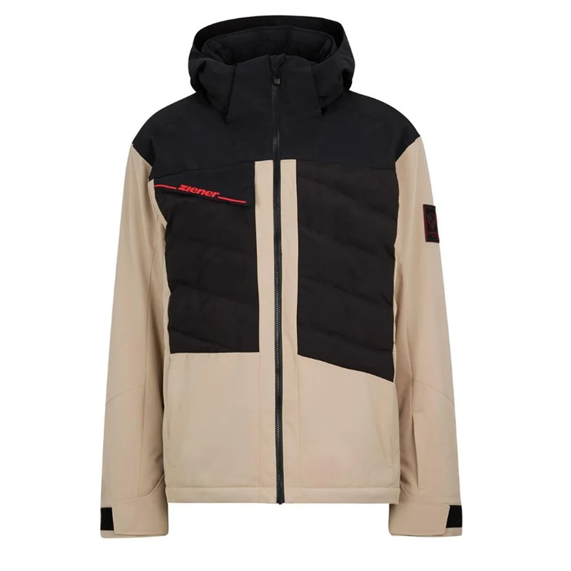 Ziener Tidal-Z Jacket man sandstone Herren Skijacke