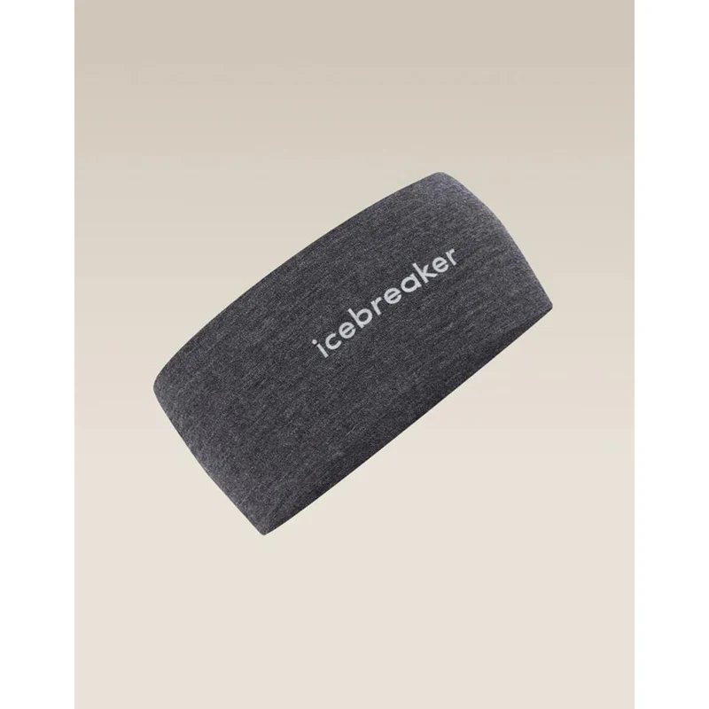 Icebreaker Merino 200 Oasis Headband jet heather Unisex Stirnband