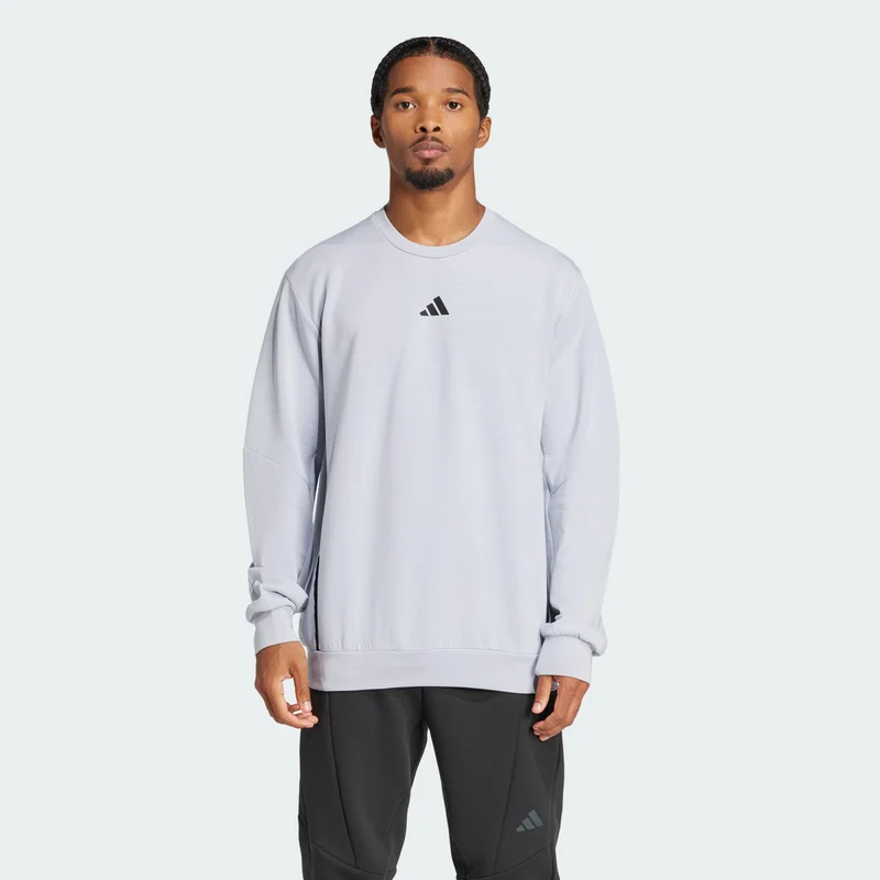 adidas Men Designed for Training Crew Sweatshirt
