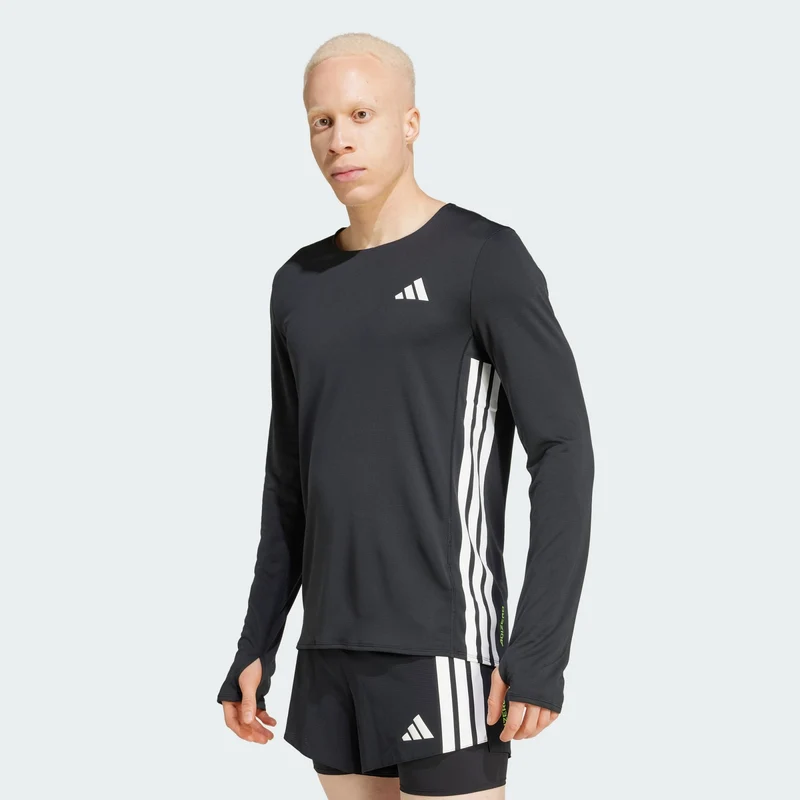 adidas Men Adizero Running Long Sleeve Tee
