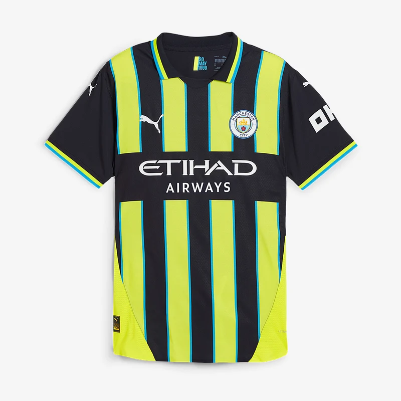 Puma Manchester City 24/25 Authentic Auswärtstrikot