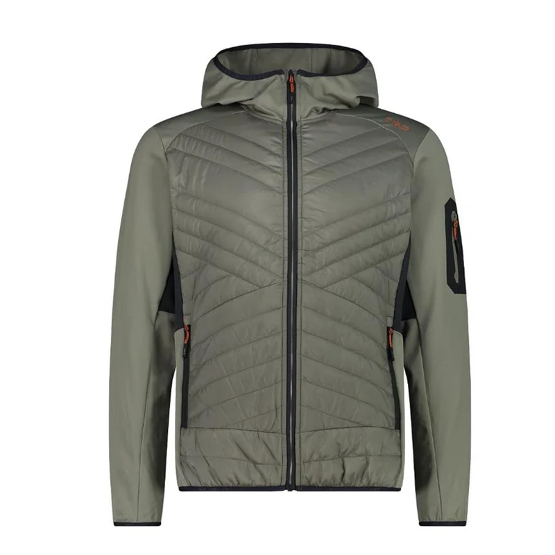 CMP Sport Man Hybrid Unlimitech Jacket Fix Hood sage