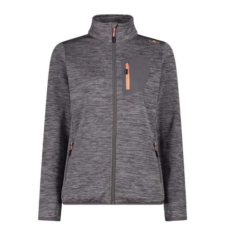 CMP Sport Woman Knit-Tech Jacket terra mel.