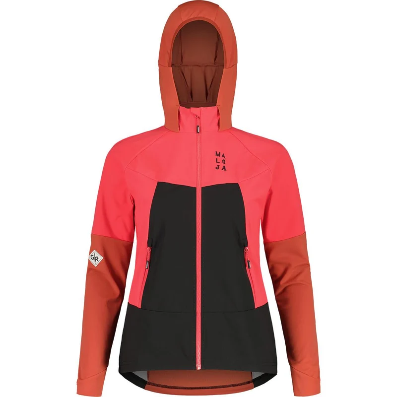 Maloja SchareckM. Nordic Hybrid Jacket raspberry Langlaufjacke Damen