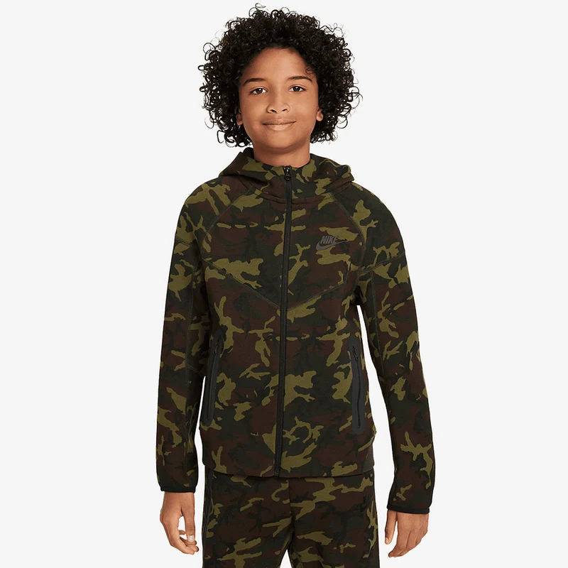 Nike Sportswear Ältere Kinder Tech Fleece Oberteil mit Kapuze (8-15 Jahre)