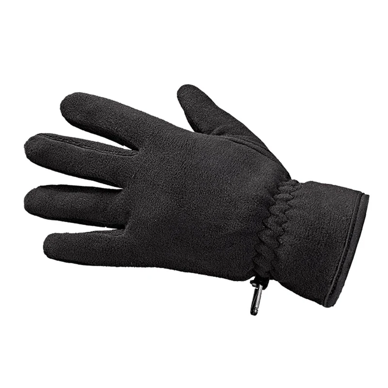 Areco Fleecehandschuh mit Innenhandgrip schwarz