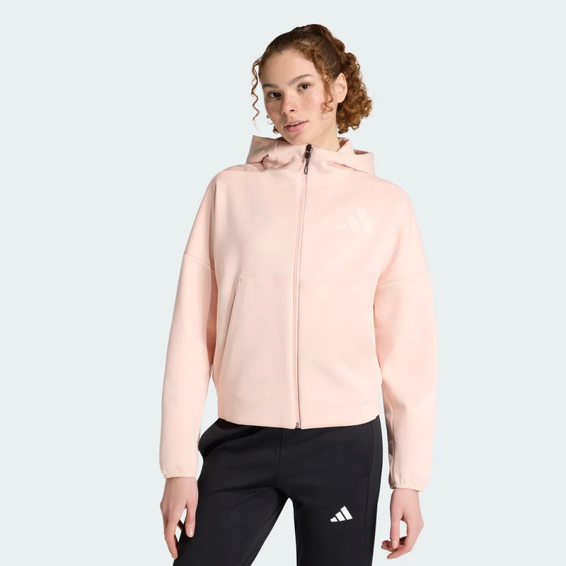 adidas Womens Z.N.E. Full-Zip Hoodie