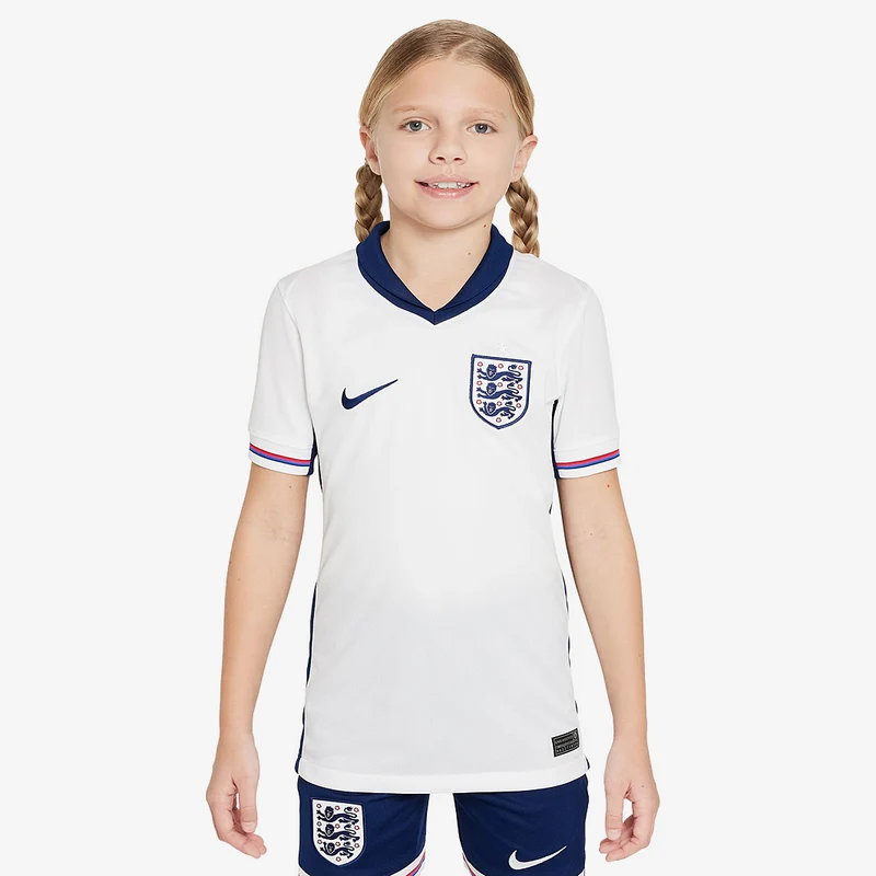 Nike England 2024 Kinder Dri-FIT Stadium Heimtrikot