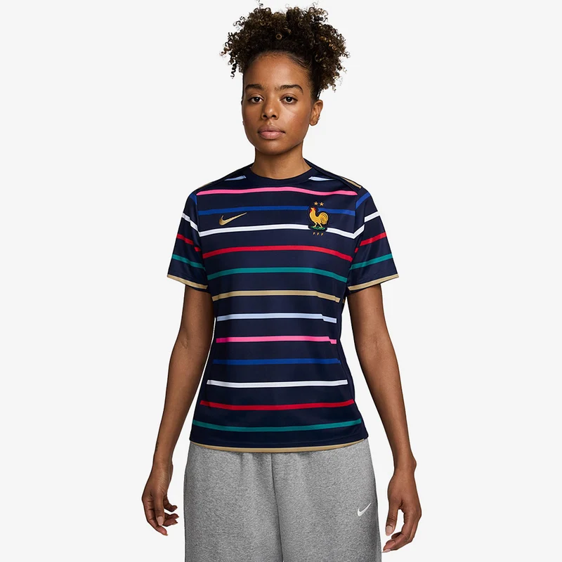 Nike Frankreich 2024 Damen Dri-FIT Academy Pro Pre-Match Heimshirt