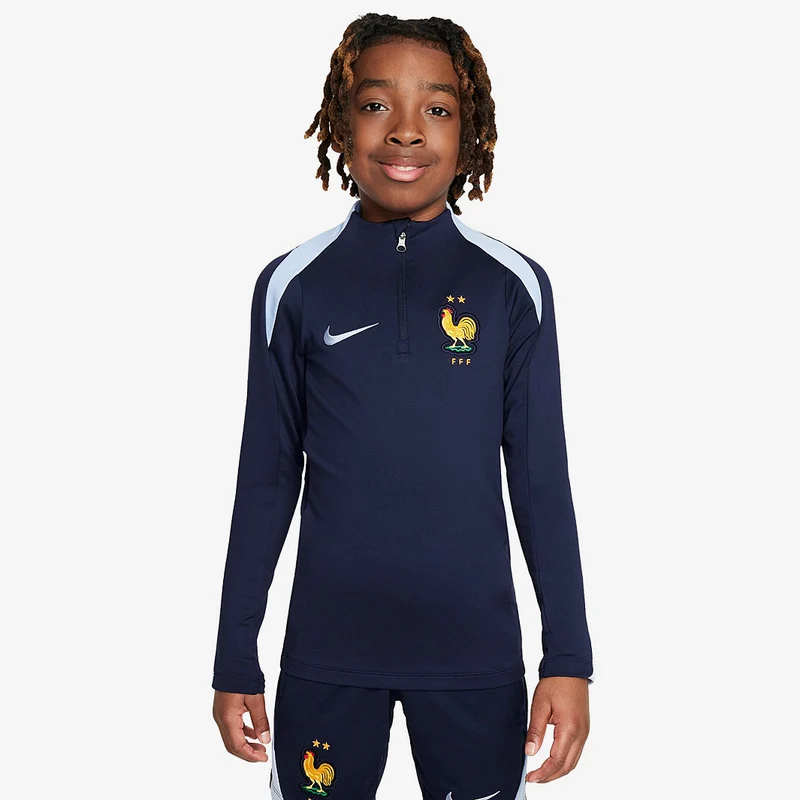 Nike Frankreich 2024 Kinder Dri-FIT Strike Drill Top