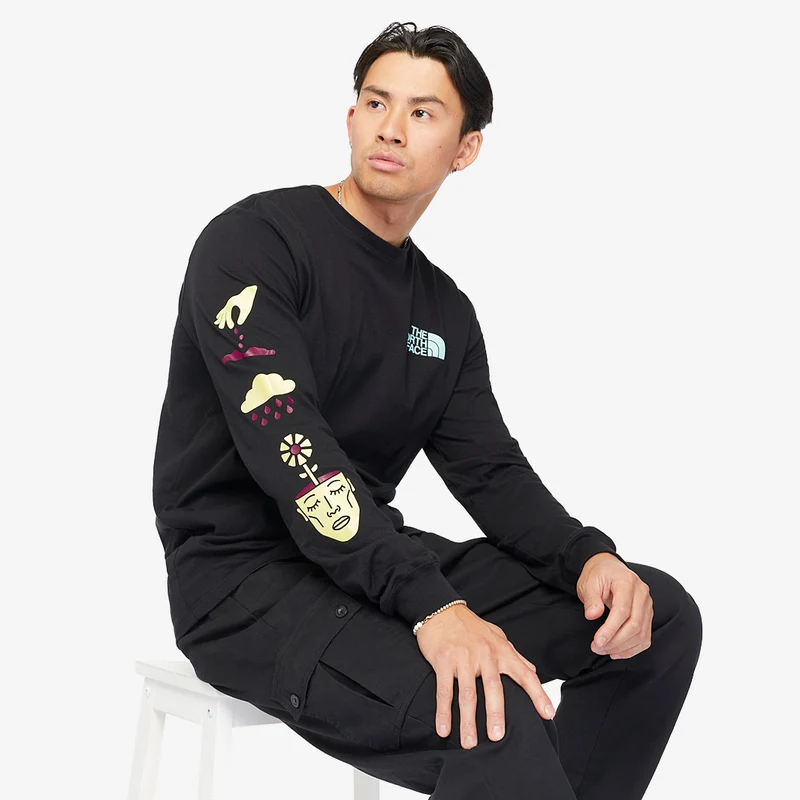 The North Face Long-Sleeve Brand Proud Tee