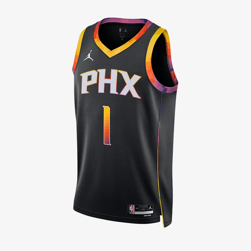 Nike NBA Devin Booker Phoenix Suns Dri-FIT Swingman Statement 2022 Trikot