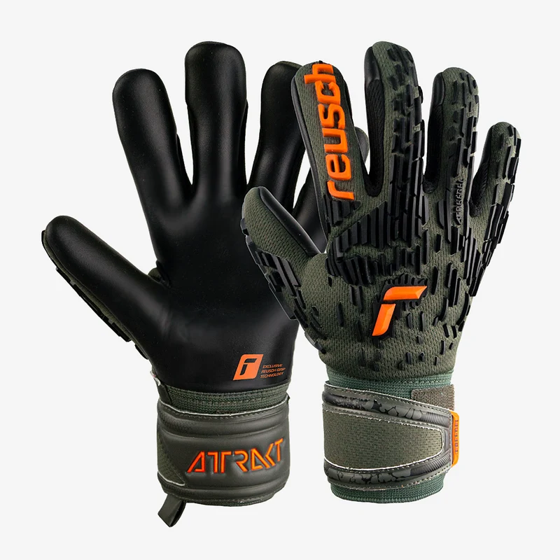 Reusch Kinder Attrakt Freegel Silver Finger Support