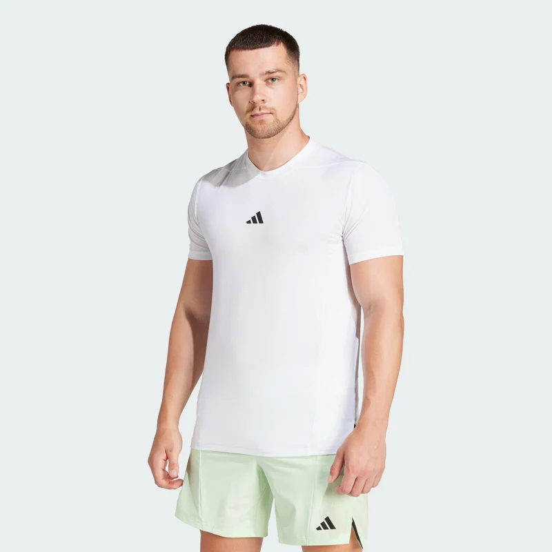 adidas Men Designed for Training Workout Tee