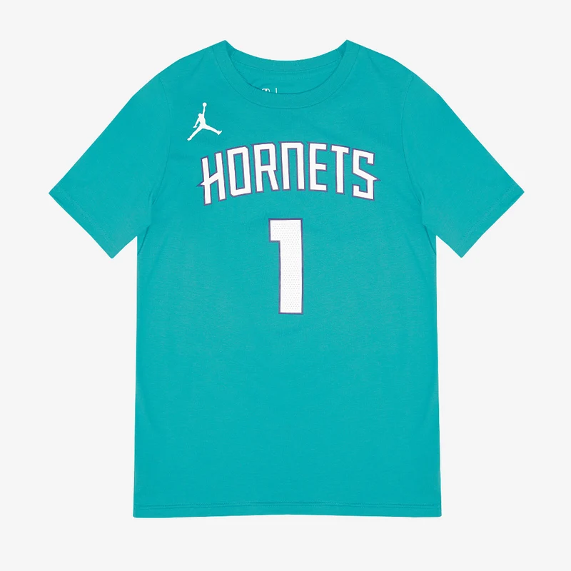 Nike NBA Older Kids Lamelo Ball Charlotte Hornets Icon Tee