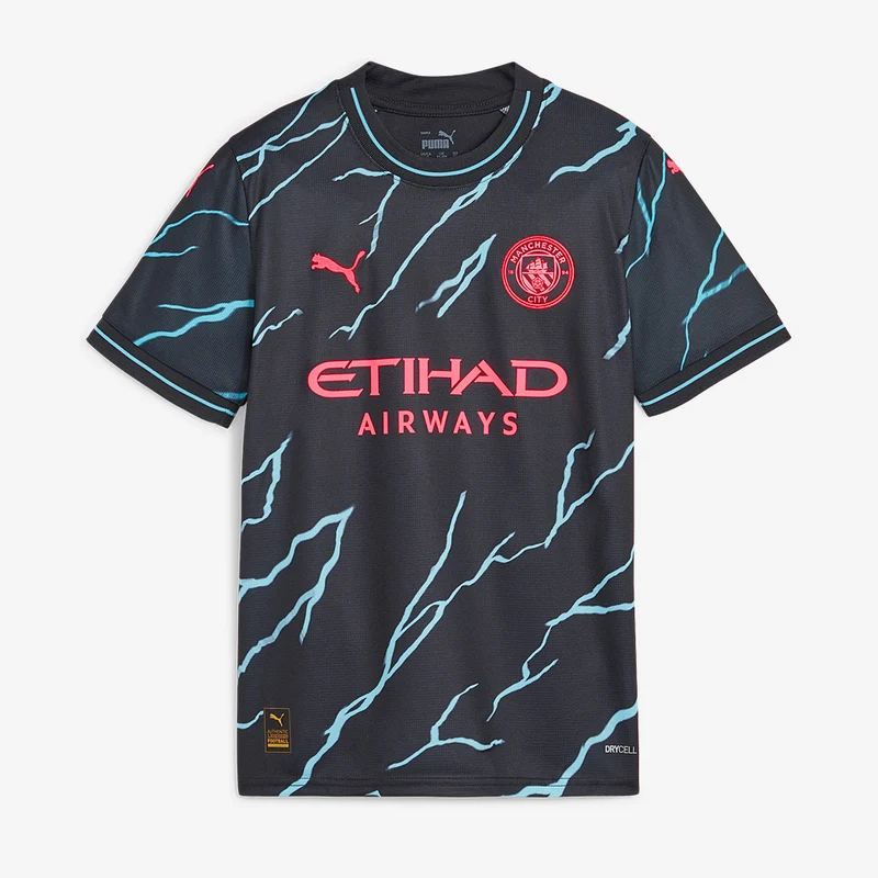 Puma Kinder Manchester City 23/24 Ausweichtrikot