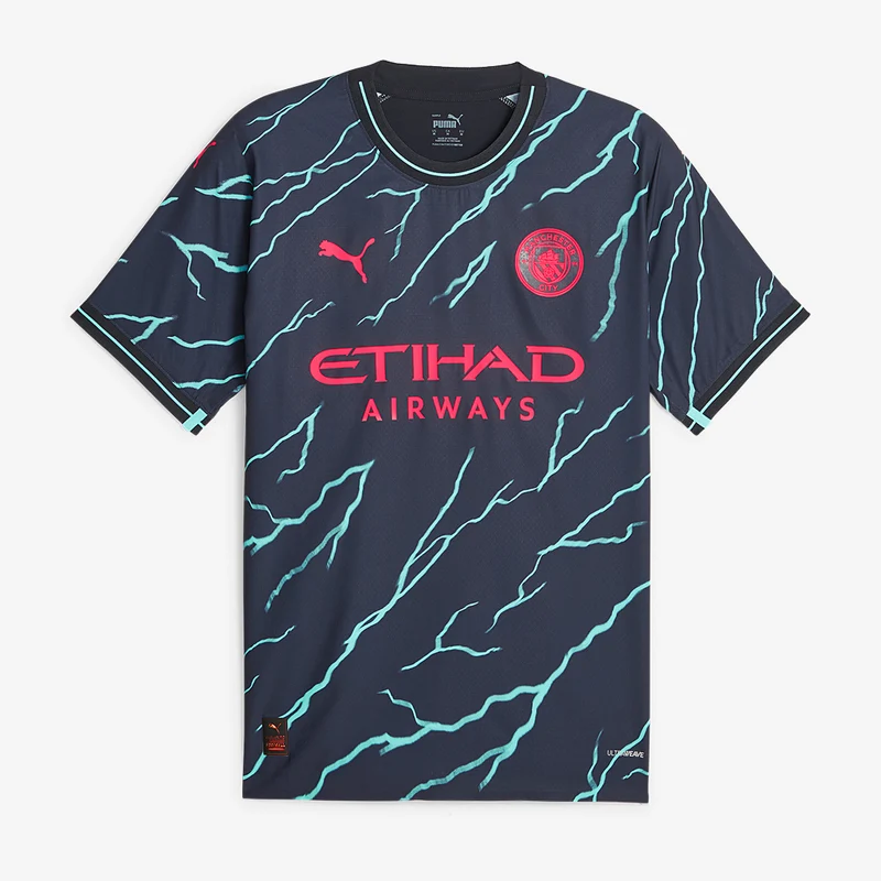 Puma Manchester City 23/24 Authentic Ausweichtrikot