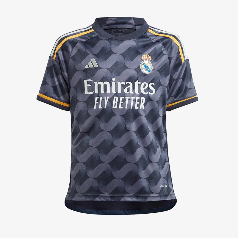 adidas Kinder Real Madrid 23/24 Auswärtstrikot