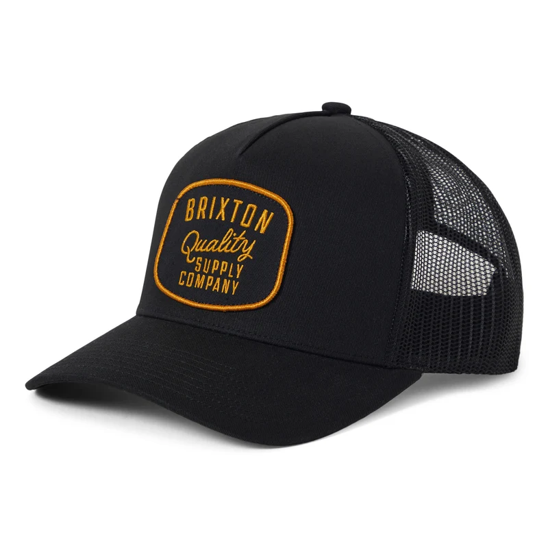 Brixton Hubal NetPlus MP Trucker Cap - Schwarz