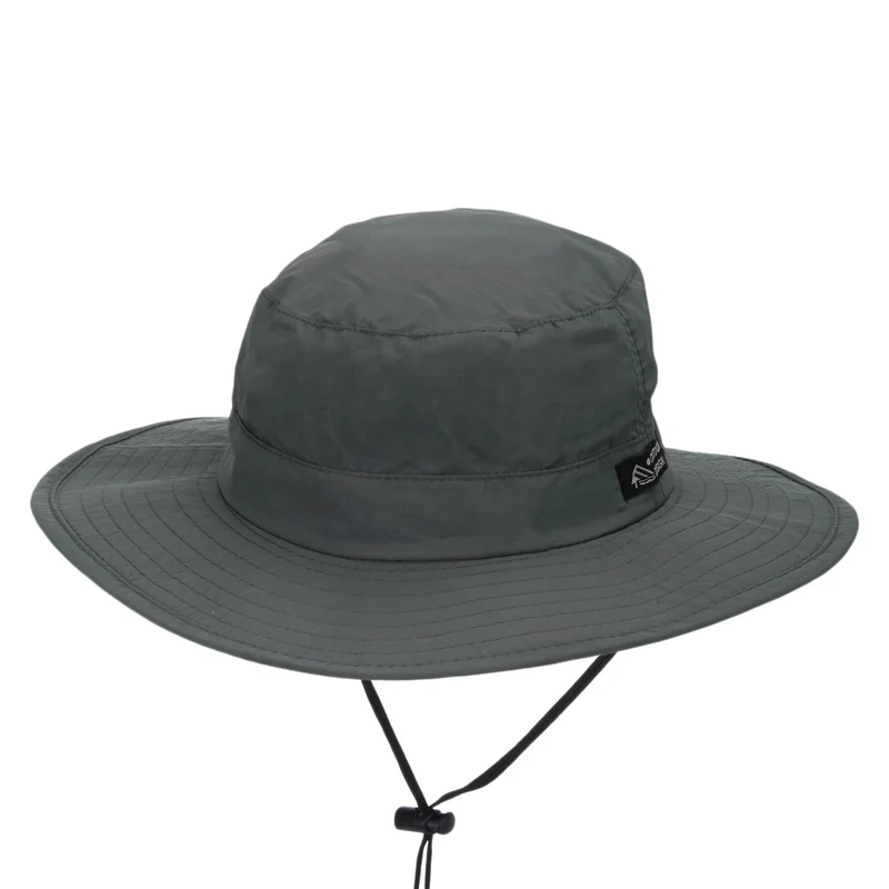 Dorfman Pacific Evergreen Boonie Fischerhut Knautschbarer mit breiter Krempe - Grau
