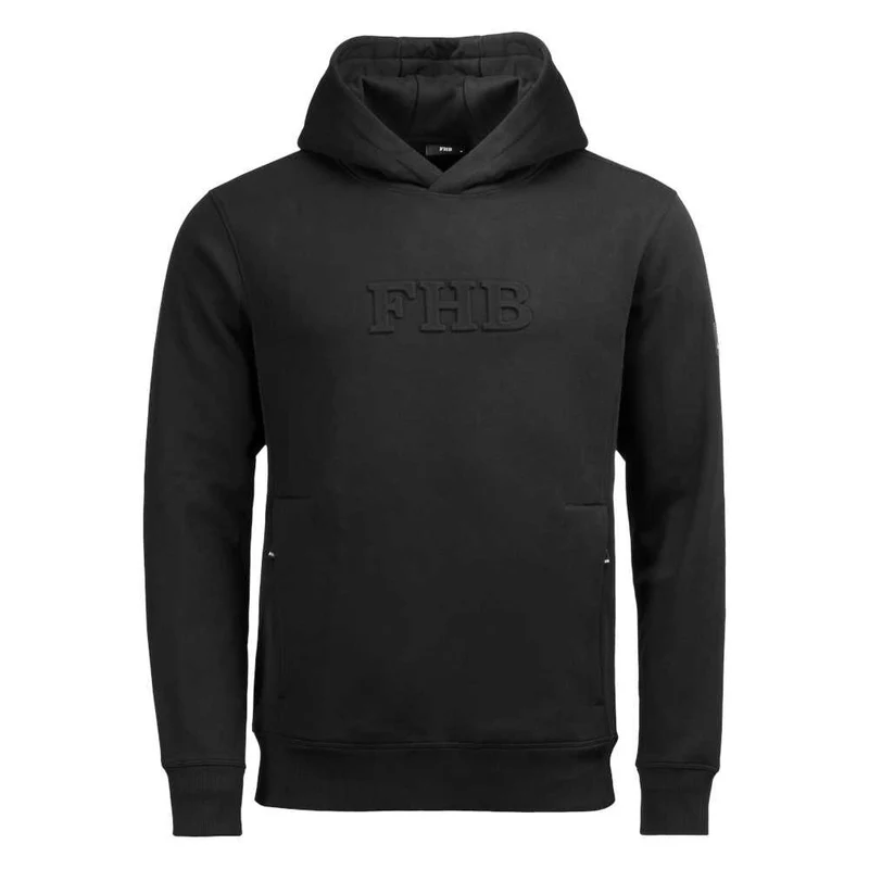 FHB Bello Hoodie schwarz mit FHB-Logo