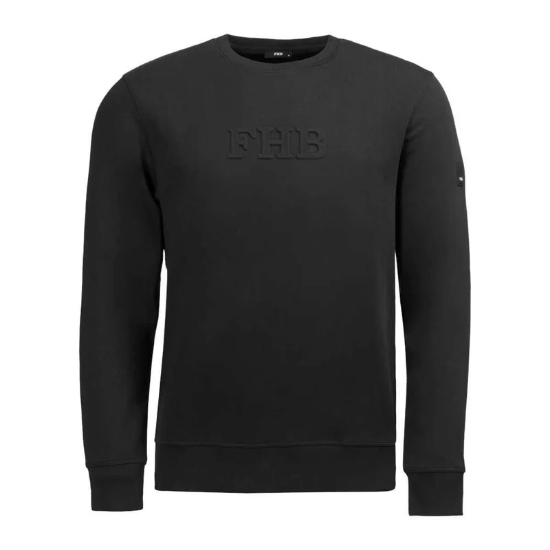 FHB Pelle Sweatshirt schwarz mit 3D FHB Logo