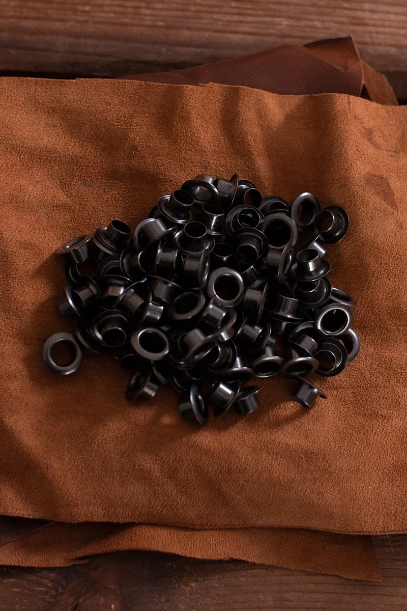 Eyelet Shaft D:8,0 mm; L:6,0 mm; U:14,5 mm Iron/Anthracite