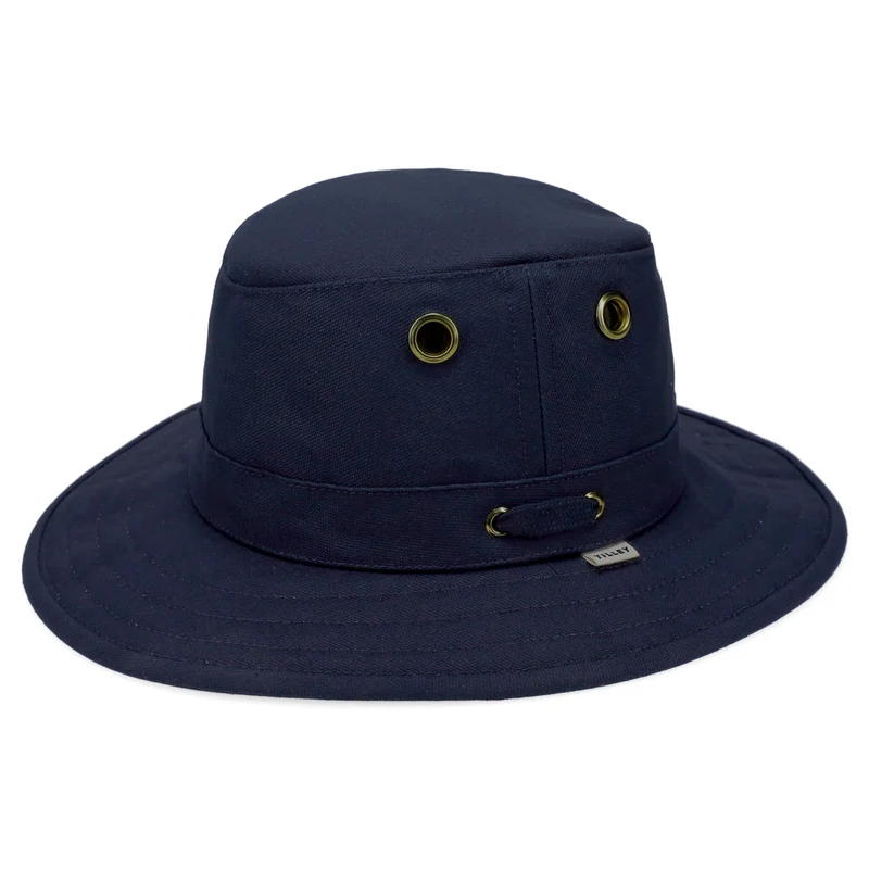 Tilley The Authentic T5 Knautschbarer Sonnenhut - Dunkles Marineblau