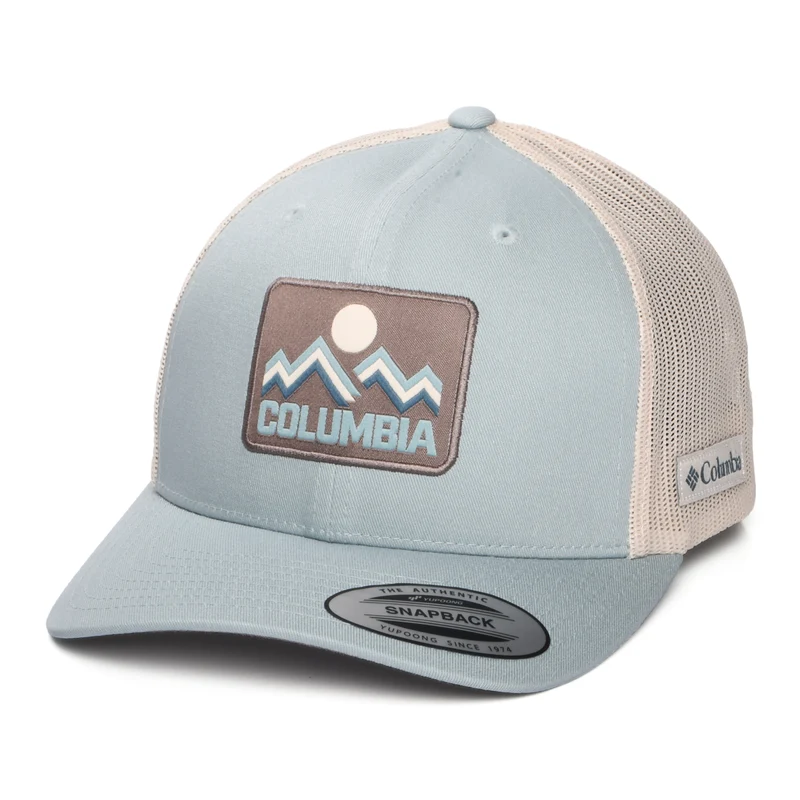 Columbia Columbia Mountains Mesh Trucker Cap - Hellblau-Steingrau