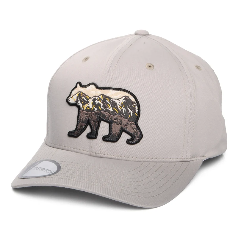 Columbia Scenic Stroll Lost Lager 3D Stretch Flexfit Snapback Cap - Grau