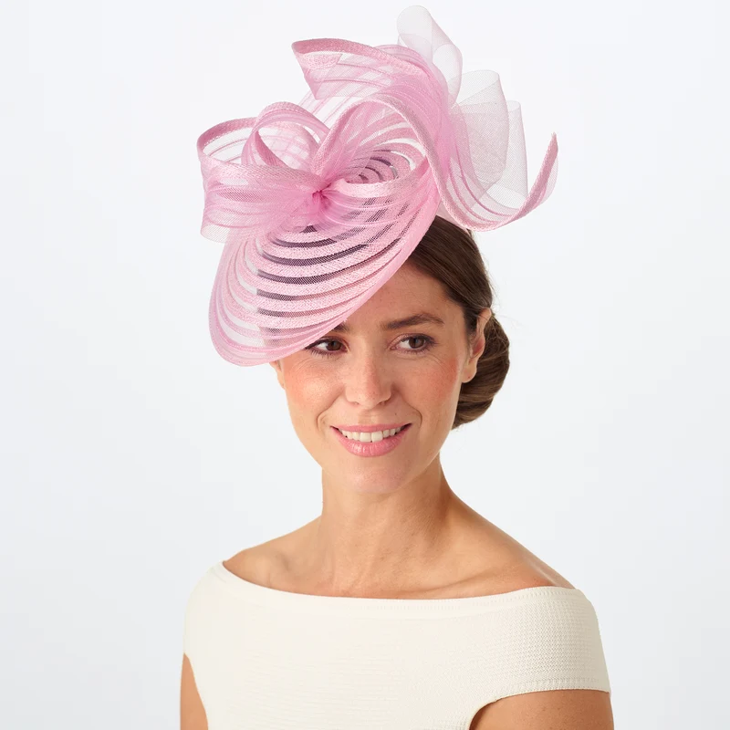Failsworth Anita Scheiben Fascinator - Pfingstrose