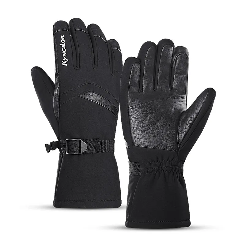 Ski- und Snowboardhandschuhe, Winterhandschuhe, Skihandschuhe, wasserdicht, für Radfahren, Herren und Damen, Winter, Touchscreen, Schnee, Motorrad, beheizbare Handschuhe